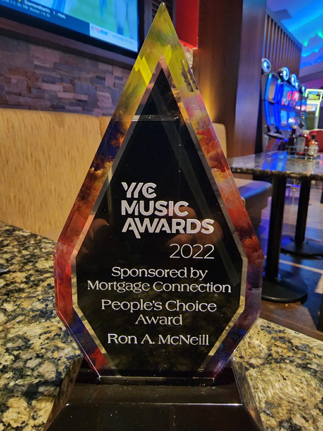 WINNER! 2022 YYC MUSIC AWARD – PEOPLE’S CHOICE AWARD
